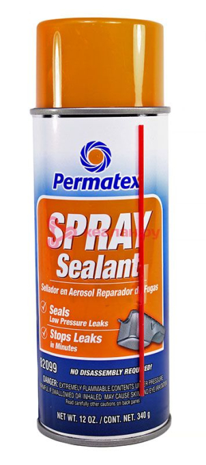 Permatex 82099 жидкий пластырь, устранитель течи, аэрозоль, 225 г.