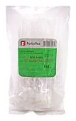 Fortisflex 205x3.5 стяжка нейлоновая крепежная с марировочной площадкой белая, 100 шт.