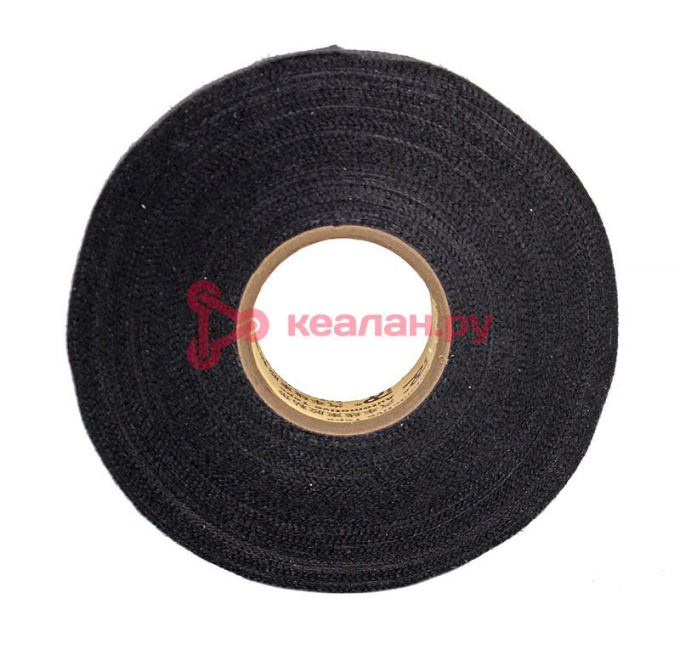 YongLe HX9531 fleece изолента автомобильная, тканевая с ворсом, 0,3 мм, 19 мм, 25 м.