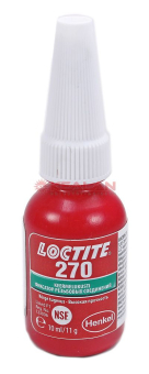 LOCTITE 270 резьбовой фиксатор высокой прочности, 10 мл.