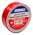 Картинка ABRO ET-912-15-10-RD-RE изолента красная, толщина 0,12 мм, 15 мм, 9,1 м. от интентернет-магазина КЕАЛАН