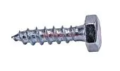 MixOne. шуруп 10х40 для крепления деревянных лаг, 1 шт.