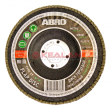 ABRO MASTERS CFD-12522A80-RE диск торцевой лепестковый конический, 80, 125 мм,  22,23 мм.