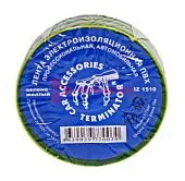 Terminator IZ 1510G/Y изолента желто-зеленая ПВХ, 15 мм, 10 м.