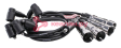 CARGEN AX137R комплект высоковольтных проводов для Audi, Volkswagen. OEM: N10070202