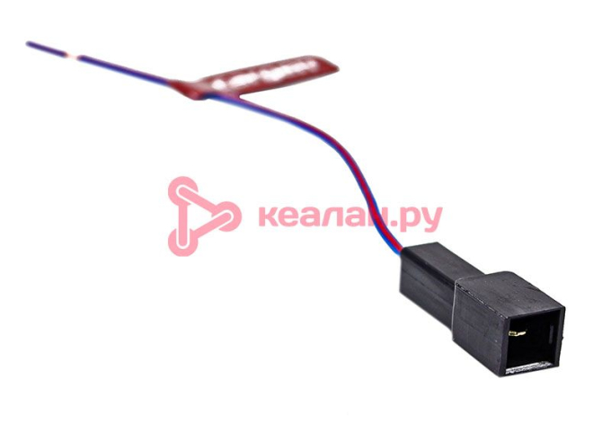 CARGEN AX34201 разъем 2108-3724353 межжгутовой 2-х контактный гнездовой серии 2.8, с проводами 0,75 