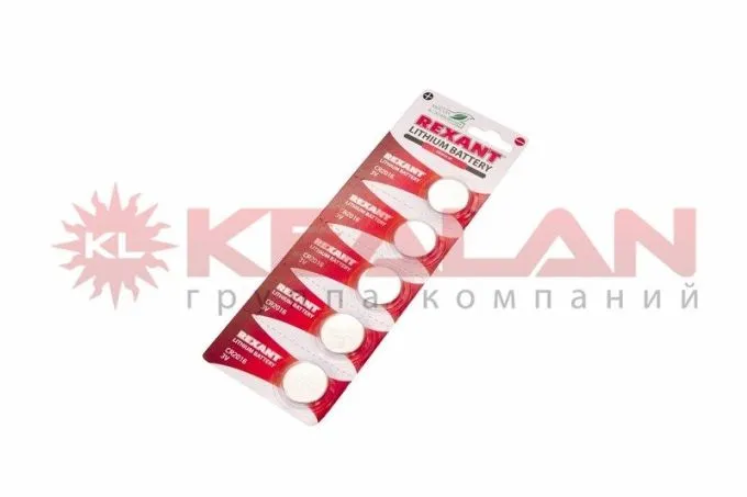 REXANT CR2016 литиевая батарейка
