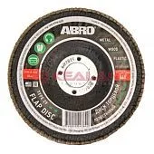ABRO MASTERS CFD-12522A40-RE диск торцевой лепестковый конический, 40, 125 мм,  22,23 мм.