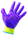 GWARD Hi-Vis перчатки нейлоновые с нитриловым покрытием, 9/L