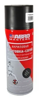 ABRO MASTERS SP-008-AM-REP-AUTO автомобильная грунтовка-спрей, серая, 226 г.