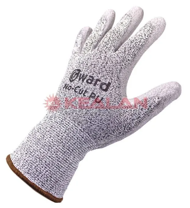 GWARD No-Cut PU противопорезные перчатки из HPPE-нити с полиуретановым покрытием, 10/XL