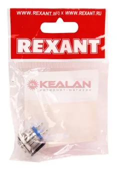 REXANT 36-3231 кнопка антивандальная Ø16 Б/Фикс (2с винт) (ON)-OFF выпуклая