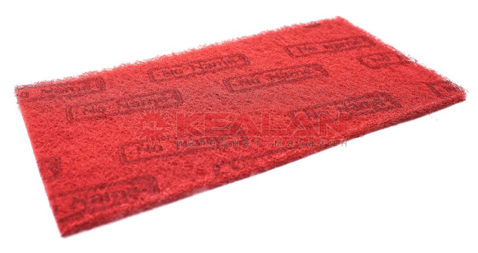 No Name Полотно матирующее красное, Very Fine 115х230 мм.