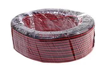 Magnum 2x0.75 мм² провод монтажный черно-красный, медный, 100 м. 