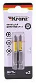 KRANZ бита для шуруповерта Torx T10х50 мм (2 шт./уп.)