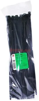 Fortisflex 400x7,6B стяжки кабельные, черные, 100 шт.