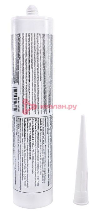 LOCTITE SI 5970 силиконовый нейтральный клей-герметик, черный, 300 мл.