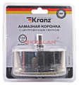 KRANZ коронка алмазная 100 мм, по керамограниту с центровочным сверлом
