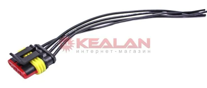 TITAN WH-4P-F коннектор влагозащищенный "МАМА", 4 pin