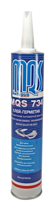 MATEQUS MQS 734 герметик для швов, белый, картридж, 310 мл.