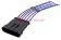 CARGEN AX3222 разъем 282108 штыревой 6-контактный, жгута форсунок, к жгуту ЭСУД ГАЗ, с проводами, 1 