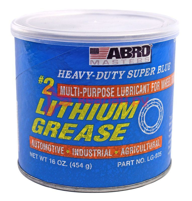 ABRO MASTERS LG-935 смазка литиевая синяя #2, 454 г.