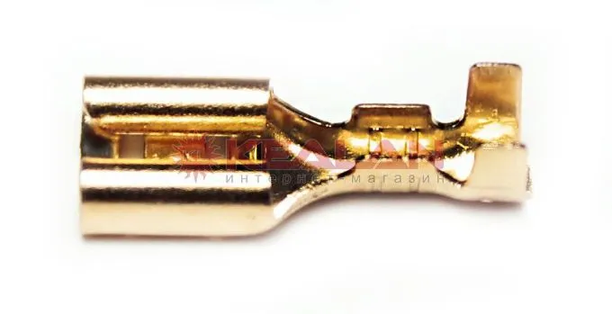 TEC РП-М 1-5 разъем плоский, без изоляции, 100 шт.