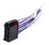 CARGEN AX34601 разъем 2108-3724361 межжгутовой 9-ти контактный гнездовой серии 2.8, с проводами 0,75 CARGEN AX34601 разъем 2108-3724361 межжгутовой 9-ти контактный гнездовой серии 2.8, с проводами 0,75