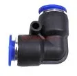 TEC PUL 10 / FU-10 фитинг для трубок, угловой, пластиковый, входной размер 10 мм. TEC PUL 10 / FU-10 фитинг для трубок, угловой, пластиковый, входной размер 10 мм.