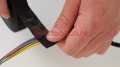 tesa 51608 fleece флисовая изоляционная лента профессиональная, черная, 0,23 мм, 19 мм, 25 м.