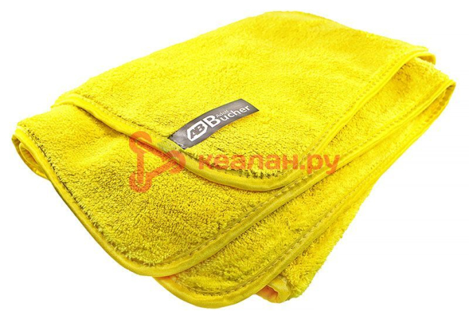 Adolf Bucher Fluffy полотенце для сушки из микрофибры, желтое, 60 х 90 см.