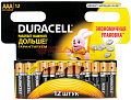 Картинка DURACELL BASIC, ААA/LR03-12BL батарейка алкалиновая, 12 шт. от интентернет-магазина КЕАЛАН