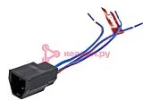 CARGEN AX34302 разъем 2108-3724356 межжгутовой 3-х контактный штыревой серии 2.8, с проводами 0,75 м