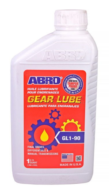 ABRO GL-1-90-1QT масло трансмиссионное для механических коробок передач GL-1 SAE 90