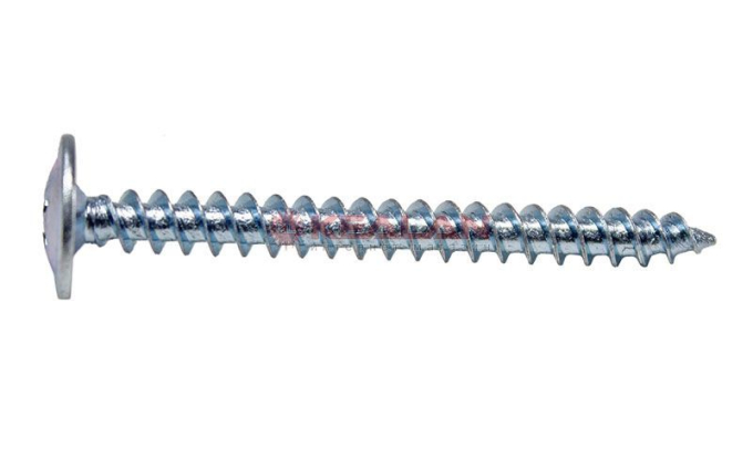 MixOne. cаморез 4,2х41 острый оцинкованный, с прессшайбой, 1 шт.