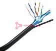 NETLAN кабель F/UTP 4 пары, Кат. 5e (Класс D), 100 МГц, одножильный, BC (чистая медь), внешний, PE д NETLAN кабель F/UTP 4 пары, Кат. 5e (Класс D), 100 МГц, одножильный, BC (чистая медь), внешний, PE д