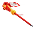 REXANT 12-4712 отвертка шлицевая диэлектрическая SL4х100мм, до 1000В, двухкомпонентная рукоятка REXANT 12-4712 отвертка шлицевая диэлектрическая SL4х100мм, до 1000В, двухкомпонентная рукоятка