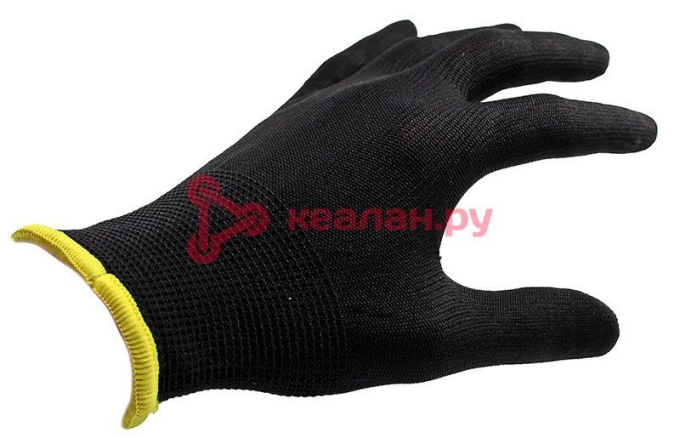 GWARD Touch перчатки нейлоновые черного цвета без покрытия, 7/S