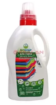 BIOSOAP средство для стирки цветного белья, 1,5 л.