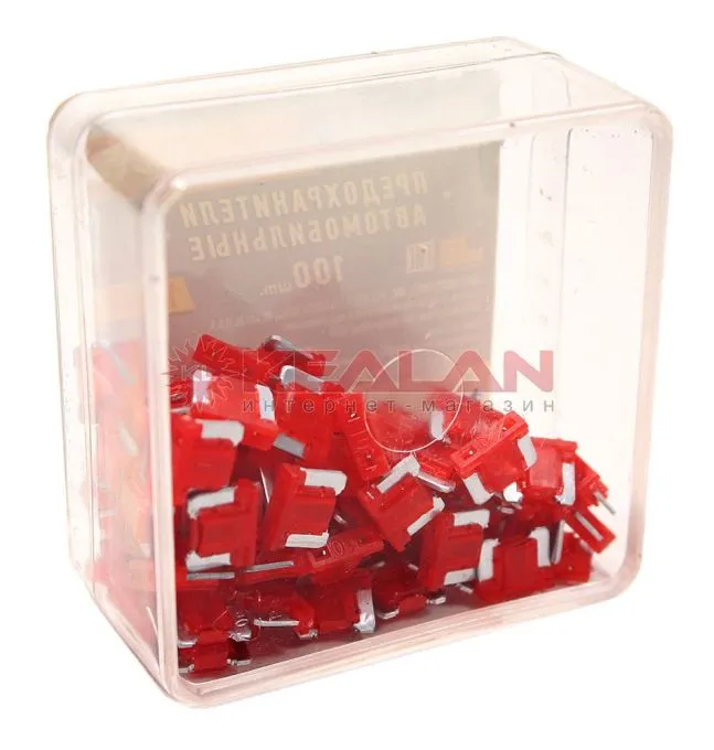 ABRO MASTERS FU-AI370-1-3-10A предохранители флажковые микро, №3, 10 А, 100 шт.