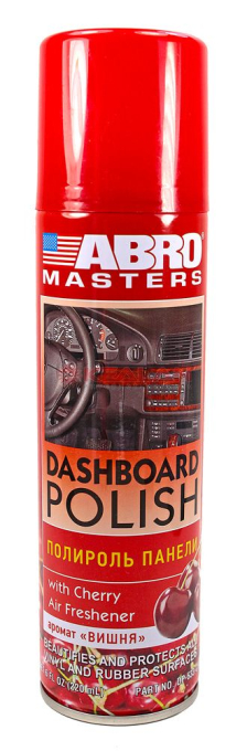 ABRO MASTERS DP-633-CH полироль панели ароматизированная, вишня, 220 мл.