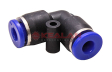 TEC PUL 05 / FU-5 фитинг для трубок, угловой, пластиковый, входной размер 5 мм.