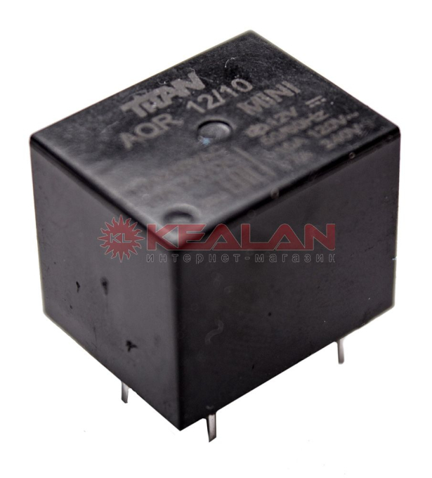 TITAN AQR 12/10 MINI реле мини, 5 контактов, 10А, 12В