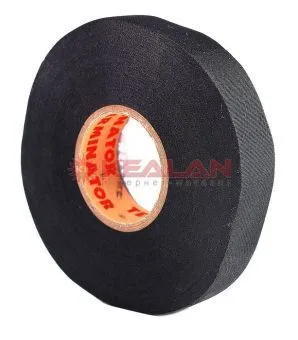 Terminator IZT 1925 fabric изолента черная тканевая, 19 мм, 25 м.