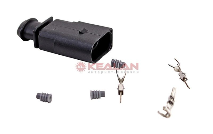 CARGEN AX6583S разъем 1J0973803 (3pin) 3 контакта датчика давления кондиционера для Audi, Seat, Skod