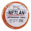 NETLAN кабель U/UTP 4 пары, Кат. 5e (Класс D), 100 МГц, одножильный, BC (чистая медь), внутренний, L NETLAN кабель U/UTP 4 пары, Кат. 5e (Класс D), 100 МГц, одножильный, BC (чистая медь), внутренний, L