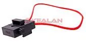 ABRO MASTERS FU-AI825-16AWG держатель флажкового предохранителя прямоугольный, ПВХ