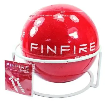 FINFIRE АУПП СФЕРА автономное устройство пожаротушения + держатель
