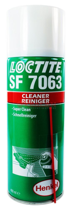 LOCTITE SF 7063 быстродействующий очиститель, для пластмасс и металлов, 400 мл.