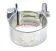 KVP Mini 15-17 W1 хомут стяжной, оцинкованная сталь KVP Mini 15-17 W1 хомут стяжной, оцинкованная сталь